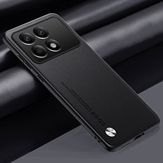 Coque Luxe Cuir Housse Etui S02 pour Xiaomi Redmi K70 Pro 5G Noir