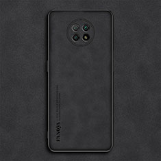 Coque Luxe Cuir Housse Etui S02 pour Xiaomi Redmi Note 9 5G Noir