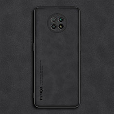 Coque Luxe Cuir Housse Etui S02 pour Xiaomi Redmi Note 9T 5G Noir