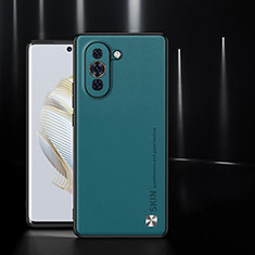 Coque Luxe Cuir Housse Etui S03 pour Huawei Nova 10 Cyan