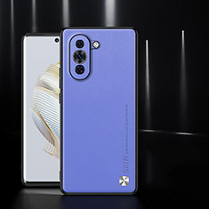 Coque Luxe Cuir Housse Etui S03 pour Huawei Nova 10 Violet Clair