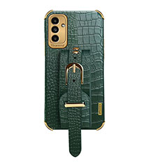 Coque Luxe Cuir Housse Etui S03 pour Samsung Galaxy A13 5G Vert