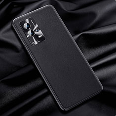 Coque Luxe Cuir Housse Etui S03 pour Vivo iQOO 8 5G Noir