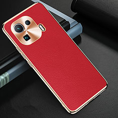 Coque Luxe Cuir Housse Etui S03 pour Xiaomi Mi 11 Pro 5G Rouge