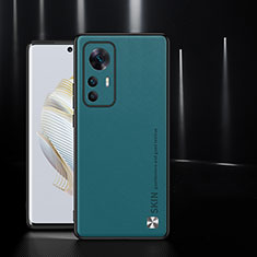 Coque Luxe Cuir Housse Etui S03 pour Xiaomi Mi 12T Pro 5G Vert Nuit