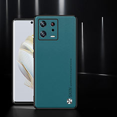 Coque Luxe Cuir Housse Etui S03 pour Xiaomi Mi 13 Pro 5G Vert