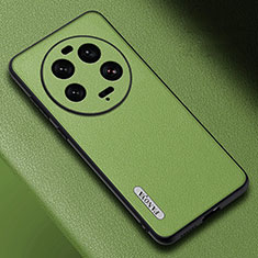 Coque Luxe Cuir Housse Etui S03 pour Xiaomi Mi 13 Ultra 5G Vert