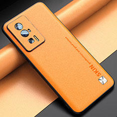 Coque Luxe Cuir Housse Etui S03 pour Xiaomi Redmi K60 5G Orange