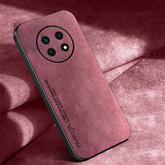 Coque Luxe Cuir Housse Etui S04 pour Oppo A2 Pro 5G Rouge