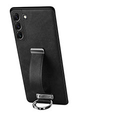 Coque Luxe Cuir Housse Etui S05 pour Samsung Galaxy S22 5G Noir