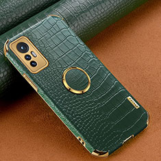 Coque Luxe Cuir Housse Etui S05 pour Xiaomi Mi 12S 5G Vert