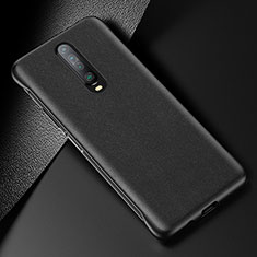 Coque Luxe Cuir Housse Etui S06 pour Xiaomi Poco X2 Noir