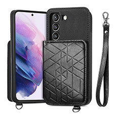 Coque Luxe Cuir Housse Etui S08D pour Samsung Galaxy S21 5G Noir