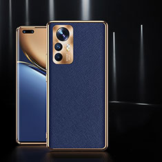 Coque Luxe Cuir Housse Etui S10 pour Xiaomi Mi 12 5G Bleu