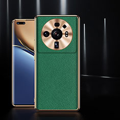 Coque Luxe Cuir Housse Etui S10 pour Xiaomi Mi 12 Ultra 5G Vert