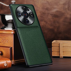 Coque Luxe Cuir Housse Etui S12 pour Xiaomi Mi 12 Ultra 5G Vert