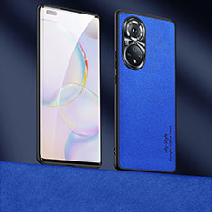 Coque Luxe Cuir Housse Etui ST4 pour Huawei Nova 9 Pro Bleu