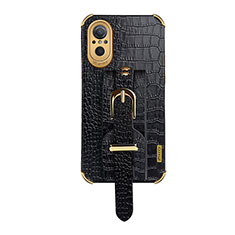 Coque Luxe Cuir Housse Etui XD1 pour Huawei Honor 50 SE 5G Noir