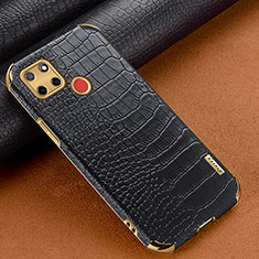 Coque Luxe Cuir Housse Etui XD1 pour Realme C12 Noir