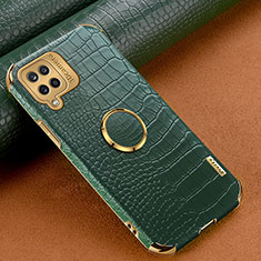 Coque Luxe Cuir Housse Etui XD1 pour Samsung Galaxy M12 Vert