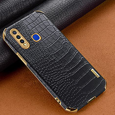 Coque Luxe Cuir Housse Etui XD1 pour Vivo iQOO U3 4G Noir