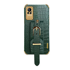 Coque Luxe Cuir Housse Etui XD1 pour Xiaomi Civi 1S 5G Vert