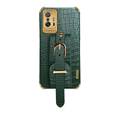 Coque Luxe Cuir Housse Etui XD1 pour Xiaomi Mi 11T Pro 5G Vert