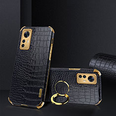 Coque Luxe Cuir Housse Etui XD1 pour Xiaomi Mi 12T 5G Noir