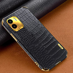 Coque Luxe Cuir Housse Etui XD1 pour Xiaomi Poco C50 Noir