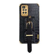 Coque Luxe Cuir Housse Etui XD1 pour Xiaomi Redmi 10 (2022) Noir