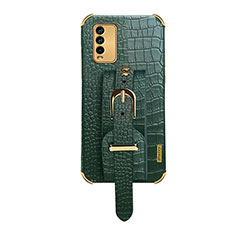 Coque Luxe Cuir Housse Etui XD1 pour Xiaomi Redmi 9 Power Vert