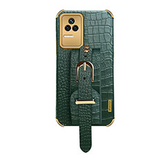 Coque Luxe Cuir Housse Etui XD1 pour Xiaomi Redmi K50 Pro 5G Vert