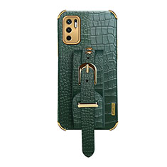 Coque Luxe Cuir Housse Etui XD1 pour Xiaomi Redmi Note 10 5G Vert