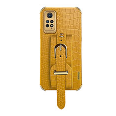 Coque Luxe Cuir Housse Etui XD1 pour Xiaomi Redmi Note 12 Pro 4G Jaune