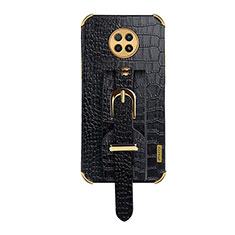 Coque Luxe Cuir Housse Etui XD1 pour Xiaomi Redmi Note 9 5G Noir