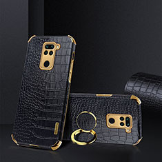 Coque Luxe Cuir Housse Etui XD1 pour Xiaomi Redmi Note 9 Noir