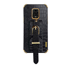 Coque Luxe Cuir Housse Etui XD1 pour Xiaomi Redmi Note 9 Pro Max Noir