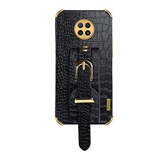 Coque Luxe Cuir Housse Etui XD1 pour Xiaomi Redmi Note 9T 5G Noir