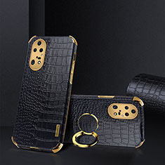 Coque Luxe Cuir Housse Etui XD2 pour Huawei P50 Pro Noir