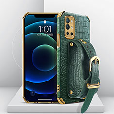 Coque Luxe Cuir Housse Etui XD2 pour OnePlus 9R 5G Vert