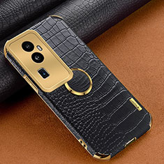 Coque Luxe Cuir Housse Etui XD2 pour Oppo Reno10 Pro+ Plus 5G Noir