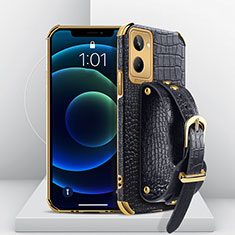 Coque Luxe Cuir Housse Etui XD2 pour Realme 10 4G Noir