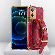 Coque Luxe Cuir Housse Etui XD2 pour Realme 10 4G Rouge