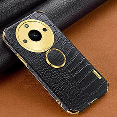 Coque Luxe Cuir Housse Etui XD2 pour Realme 11 Pro 5G Noir