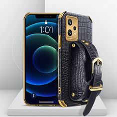 Coque Luxe Cuir Housse Etui XD2 pour Realme Narzo 50 Pro 5G Noir