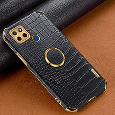 Coque Luxe Cuir Housse Etui XD2 pour Realme Q2i 5G Noir