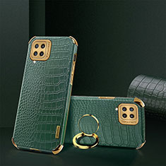 Coque Luxe Cuir Housse Etui XD2 pour Samsung Galaxy M32 4G Vert