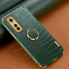 Coque Luxe Cuir Housse Etui XD2 pour Vivo Y73s 5G Vert