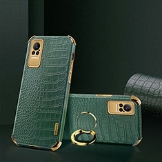 Coque Luxe Cuir Housse Etui XD2 pour Xiaomi Civi 1S 5G Vert