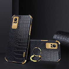 Coque Luxe Cuir Housse Etui XD2 pour Xiaomi Civi 5G Noir